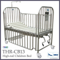 Нержавеющая сталь с высокой подвижной детской кроваткой (THR-CB13)